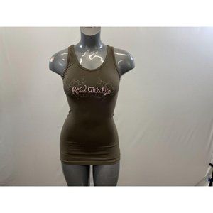 Reel Girls Fish Women's Sleeveless Top Size Medium